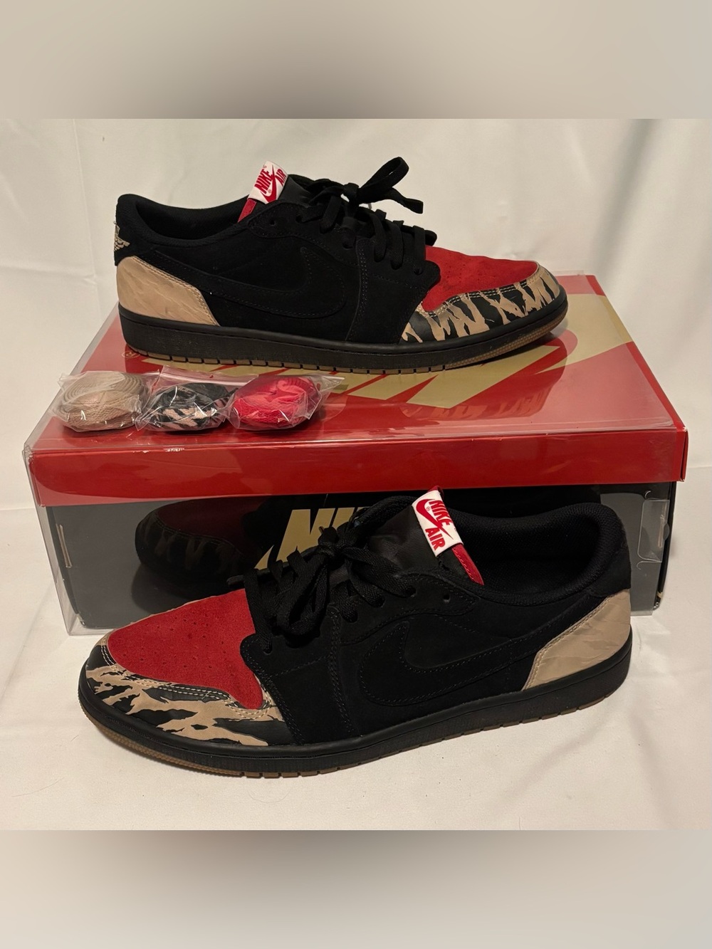 Nike Air Jordan 1 Retro Low OG SP SoleFly Everglades DN3400-001 Men’s Size 14
